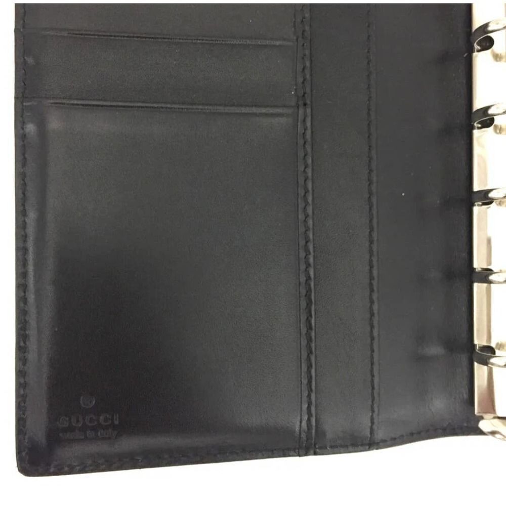 GUCCI Snake pattern Leather Notebook Cover with box and duster./S2921 - Picture 8 of 10
